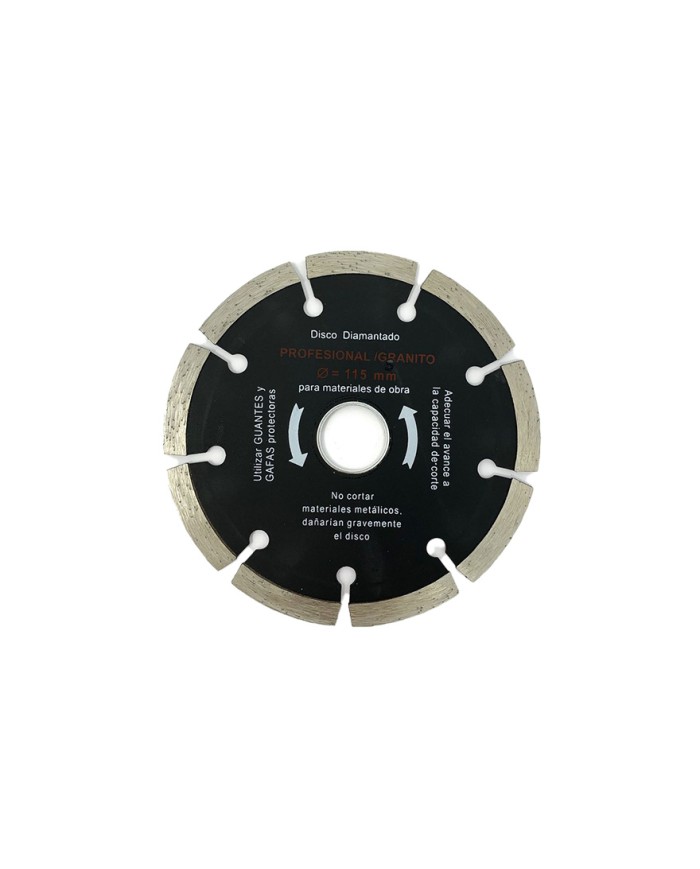 DISCO DIAMANTE SEGMENTADO 115 SP MEDID