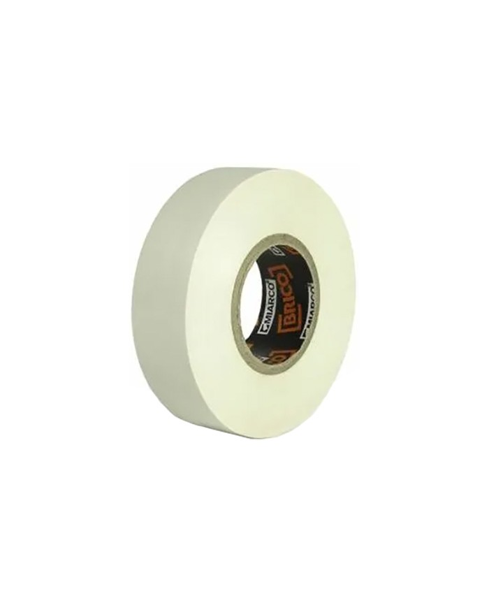 CINTA AISLANTE MIARCO 19X10 BLANCA (10U)