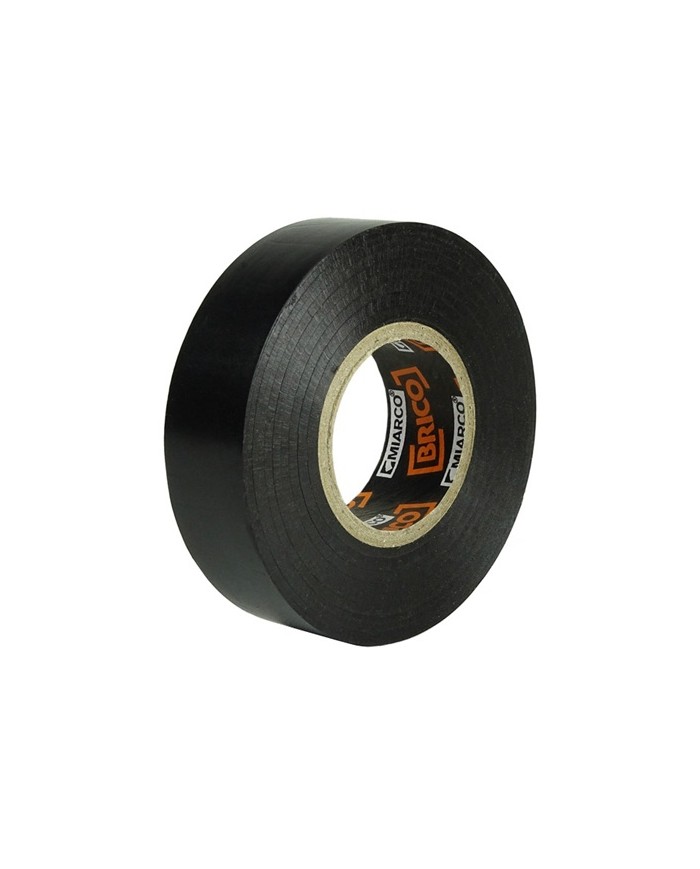 CINTA AISLANTE MIARCO 19X10 NEGRA (10U)