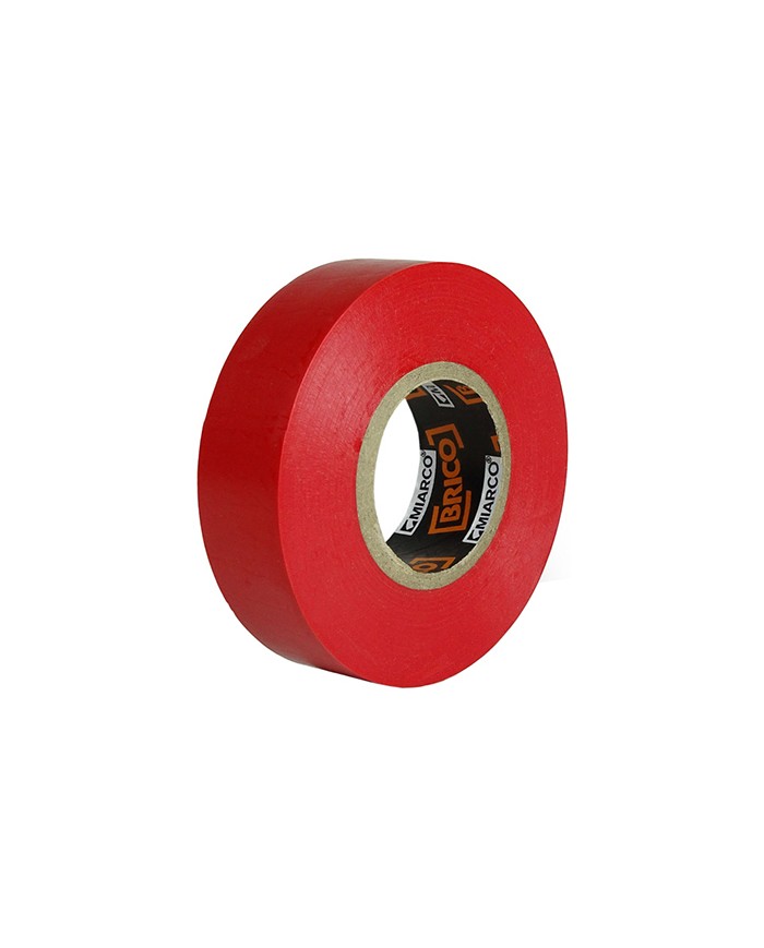 CINTA AISLANTE MIARCO 19X20 ROJA (10U)