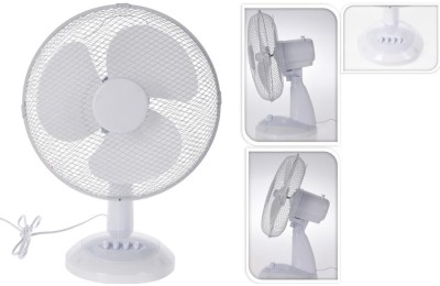 VENTILADOR SOBREMESA 35W. 34CM. BLAN. HE