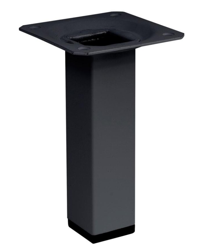 PATA MUEBLE NESU NEGRA 25X25X100 MM. 50963NE