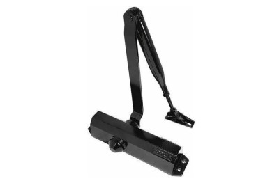 CIERRAPUERTAS DORCAS DC2-202 SIN RETENEDOR NEGRO (HOJA 110CM-85 KG).