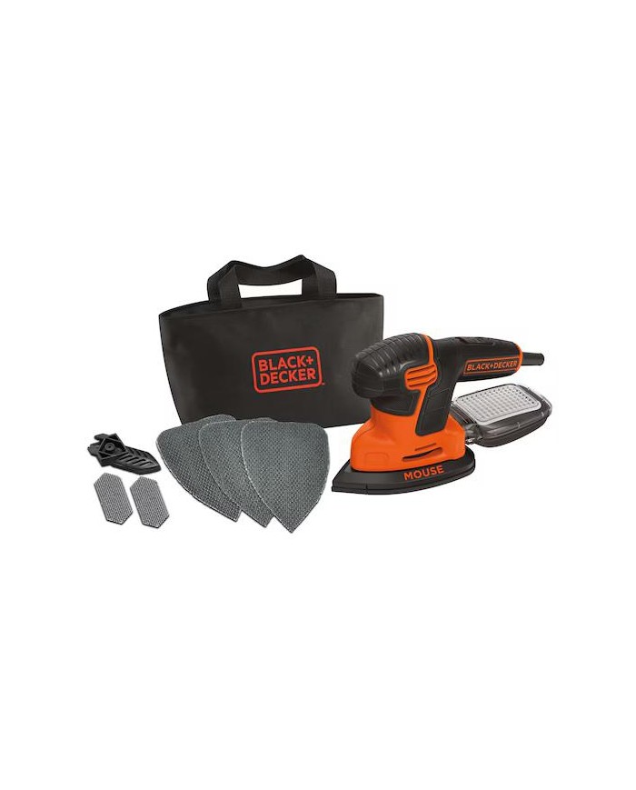 LIJADORA MOUSE 120W. BLACK & DECKER KA2000-QS