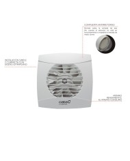 EXTRACTOR CATA DE HUMO HOGAR MODELO UC-10 STD