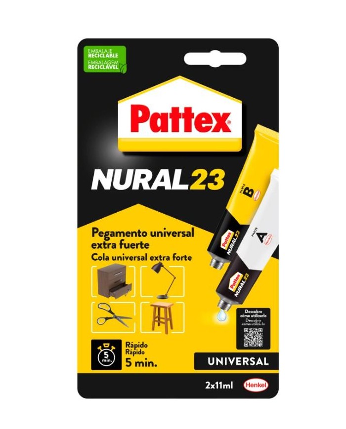 PEGAMENTO PATTEX NURAL 23 22ML UNIVERSAL