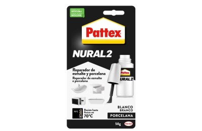 PEGAMENTO PATTEX NURAL  2 50GR PORCELANA