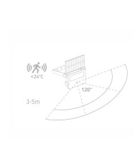 FOCO MINI SOLAR VARTA C/SENSOR 8W. 6500K