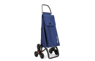 CARRO DE COMPRA SUBE ESCALERAS AZUL 6 RUEDAS ROLSER AKANTO