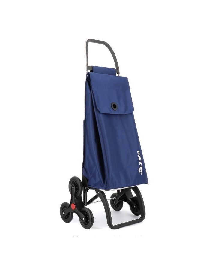 CARRO DE COMPRA SUBE ESCALERAS AZUL 6 RUEDAS ROLSER AKANTO