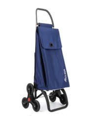 CARRO DE COMPRA SUBE ESCALERAS AZUL 6 RUEDAS ROLSER AKANTO