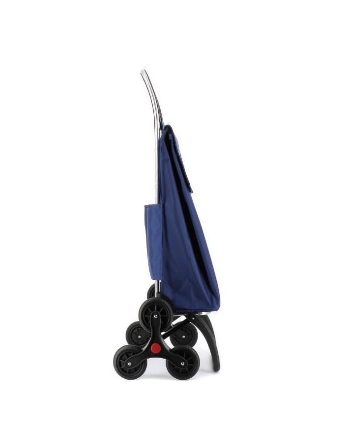 CARRO DE COMPRA SUBE ESCALERAS AZUL 6 RUEDAS ROLSER AKANTO