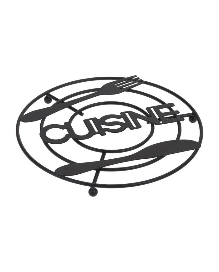 SALVAMANTELES KOOP METAL 20CM.NEGRO