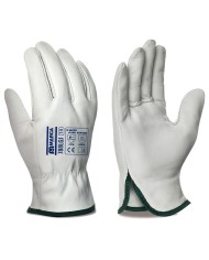 GUANTES SOLDADOR REFORZADO MARRON MARCA