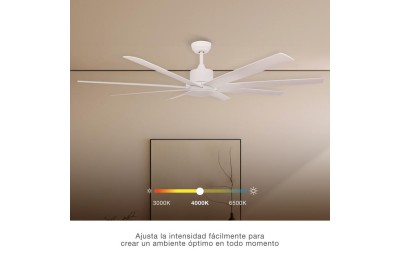 VENTILADOR TECHO 49W.165CM.BLANCO GSC