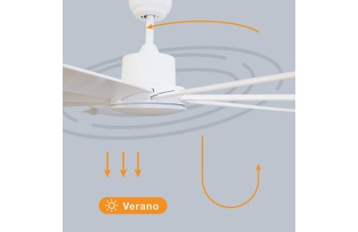 VENTILADOR TECHO 49W.165CM.BLANCO GSC