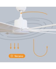 VENTILADOR TECHO 49W.165CM.BLANCO GSC