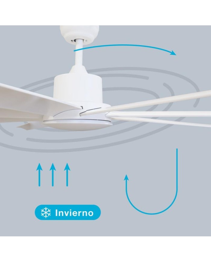 VENTILADOR TECHO 49W.165CM.BLANCO GSC