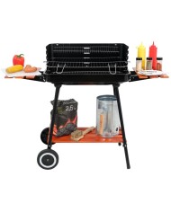 BARBACOA LUND CON ESTANTES 53X33 CMS.
