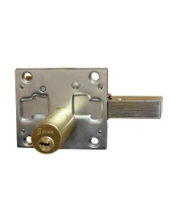 CERROJO SEGURIDAD CUERO VIEJO C8558V BECUSA