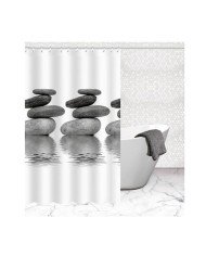 CORTINA BAÑO POLIESTER ALMA 200X180MM. EPID