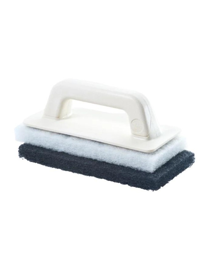 ALISADOR DOBLE LIMPIEZA 250X120MM. CON ESTROPAJO VALLES