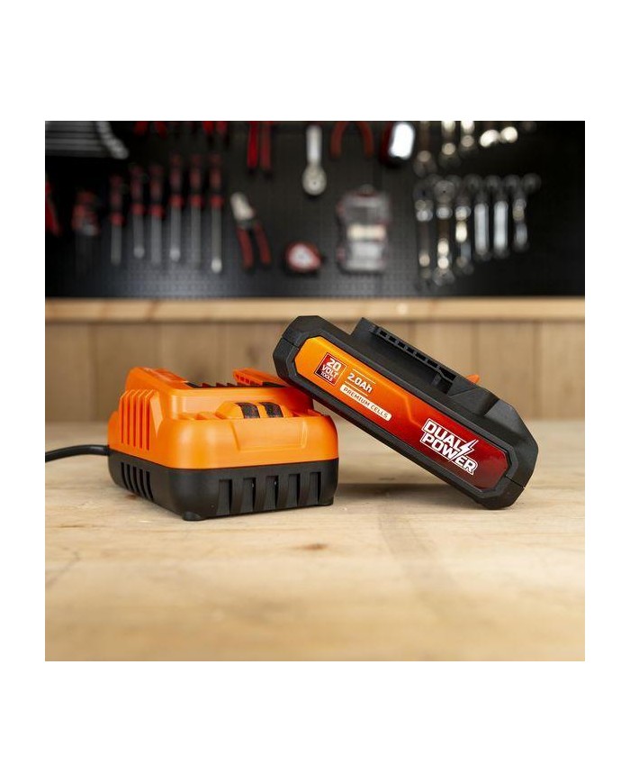 BATERIA Y CARGADOR 20V. 2.0AH POWERPLUS