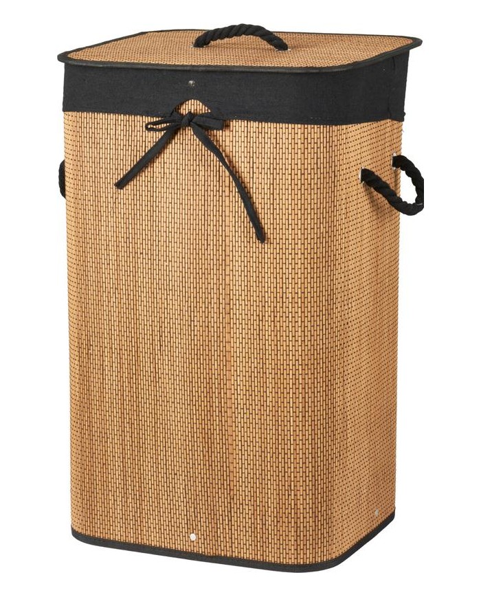 CESTA BAMBU ROPA 40X30X60CMS. KOOP
