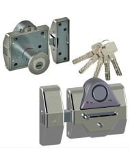 CERROJO LINCE 7930-RSA CROMADO (ALARMA)