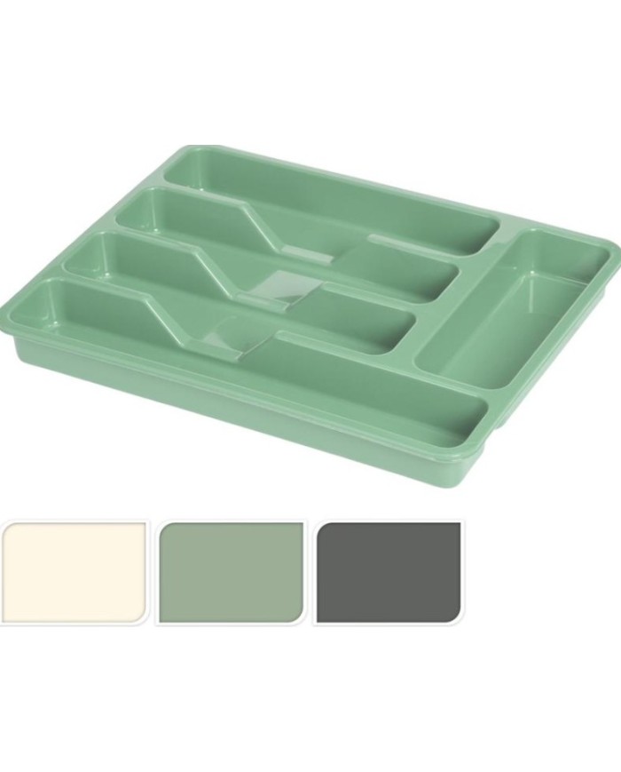 CUBERTERO PLASTICO 32X25 CMS. EH SURTIDO