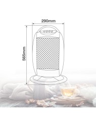 ESTUFA HALOGENA GIRATORIA 1200W GSC