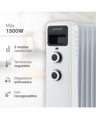 RADIADOR DE ACEITE 7 ELEMENTOS 1200W GSC.