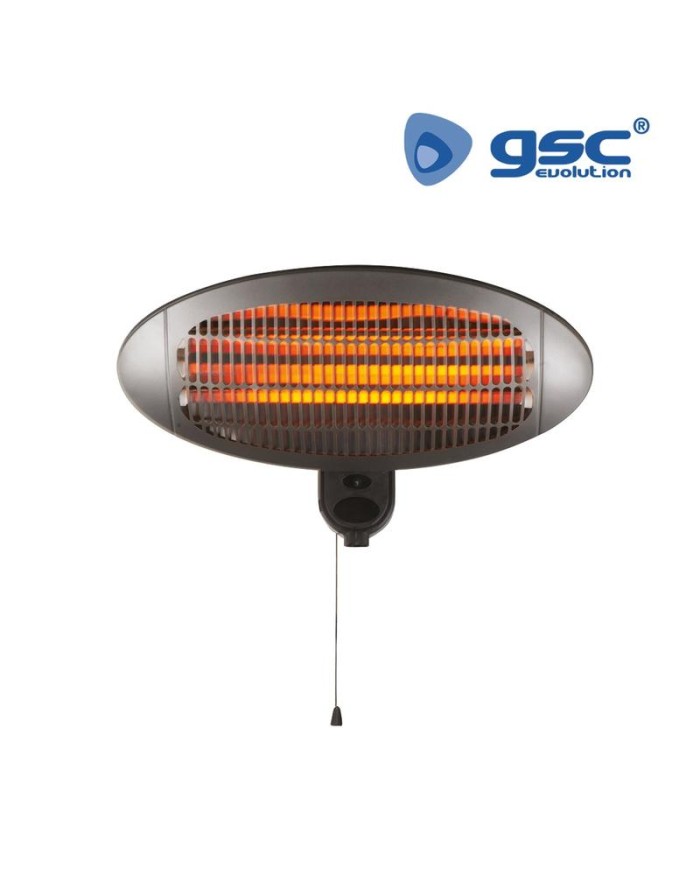 ESTUFA DE CUARZO PARED 2200W GSC.