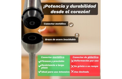 BATIDORA PICADORA 3 ACCESORIOS GRUNKEL