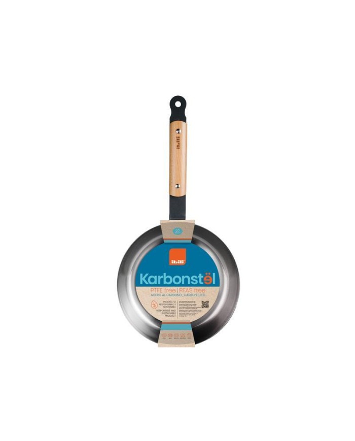 SARTEN ACERO AL CARBONO IBILI KARBONSTEEL 24 CMS.