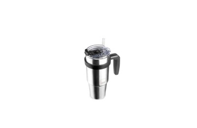 VASO TERMO IBILI CON ASA Y PAJITA 580 ML.
