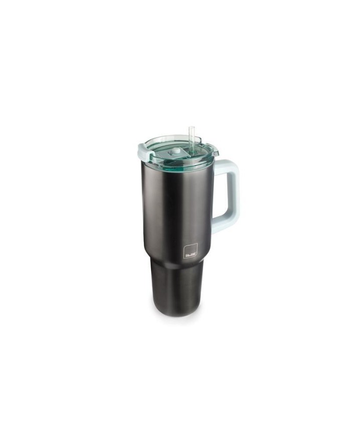 VASO TERMO IBILI CON ASA Y PAJITA 900 ML.