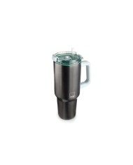 VASO TERMO IBILI CON ASA Y PAJITA 900 ML.