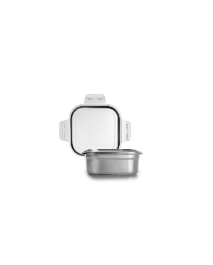 TAPER IBILI A/INOX. CUADRADO  500 ML. VALIDO MICROONDAS