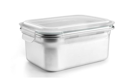 TAPER IBILI A/INOX. RECTANGULAR  600 ML. VALIDO MICROONDAS