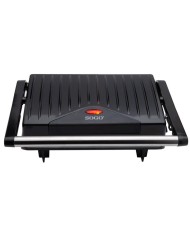 PLANCHA GRILL SANDWICHERA SOGO 2 REB.  750W.