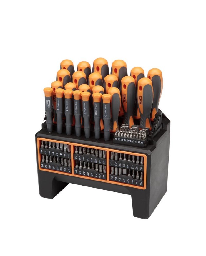 DESTORNILLADOR ALYCO ORANGE COMBI JUEGO 114 PIEZAS