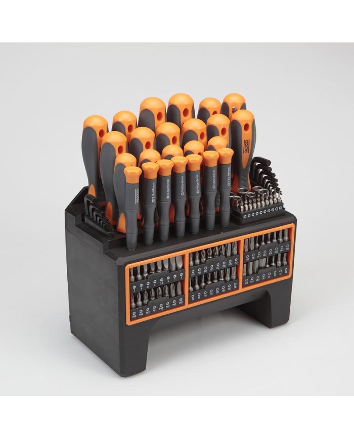 DESTORNILLADOR ALYCO ORANGE COMBI JUEGO 114 PIEZAS