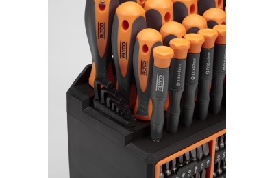 DESTORNILLADOR ALYCO ORANGE COMBI JUEGO 114 PIEZAS