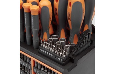 DESTORNILLADOR ALYCO ORANGE COMBI JUEGO 114 PIEZAS