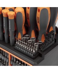 DESTORNILLADOR ALYCO ORANGE COMBI JUEGO 114 PIEZAS
