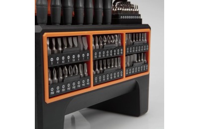 DESTORNILLADOR ALYCO ORANGE COMBI JUEGO 114 PIEZAS