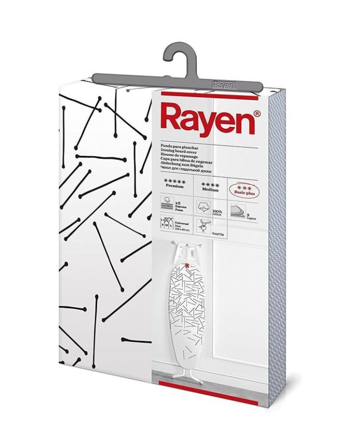 FUNDA MESA PLANCHA MODELO BASIC PLUS RAYEN
