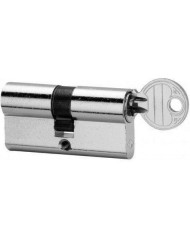 CILINDRO YALE NIQUELADO YL6 80 MM. LEVA LARGA 40X40
