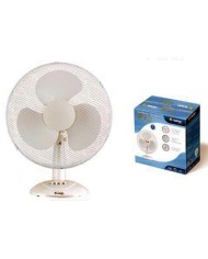 VENTILADOR SOBREMESA 35W. 34CM. BLAN. HE